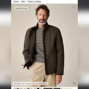 J. Crew Men's Sussex Quilted Jacket